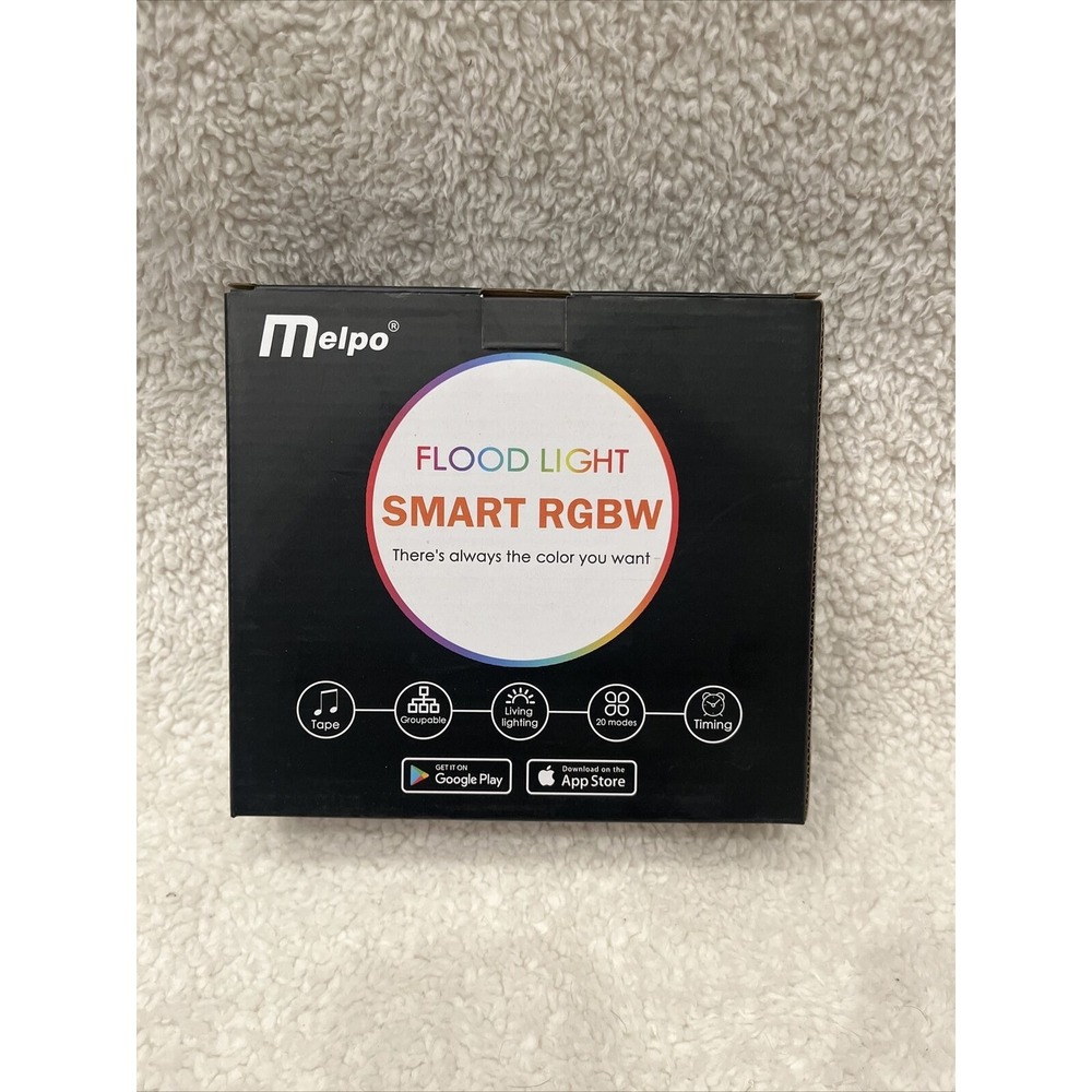 Melpo Smart Led Flood‎ Light 15w Ip66 Android & IOS Compatible - Brand New